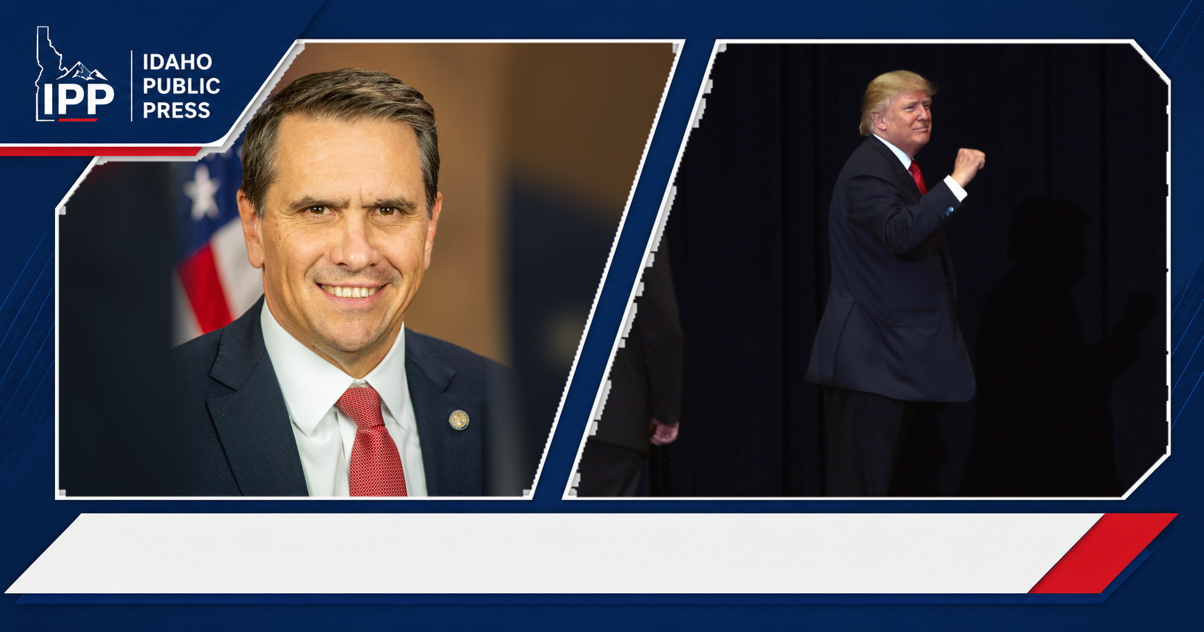 Todd Blanche and Donald Trump featured editorial graphic