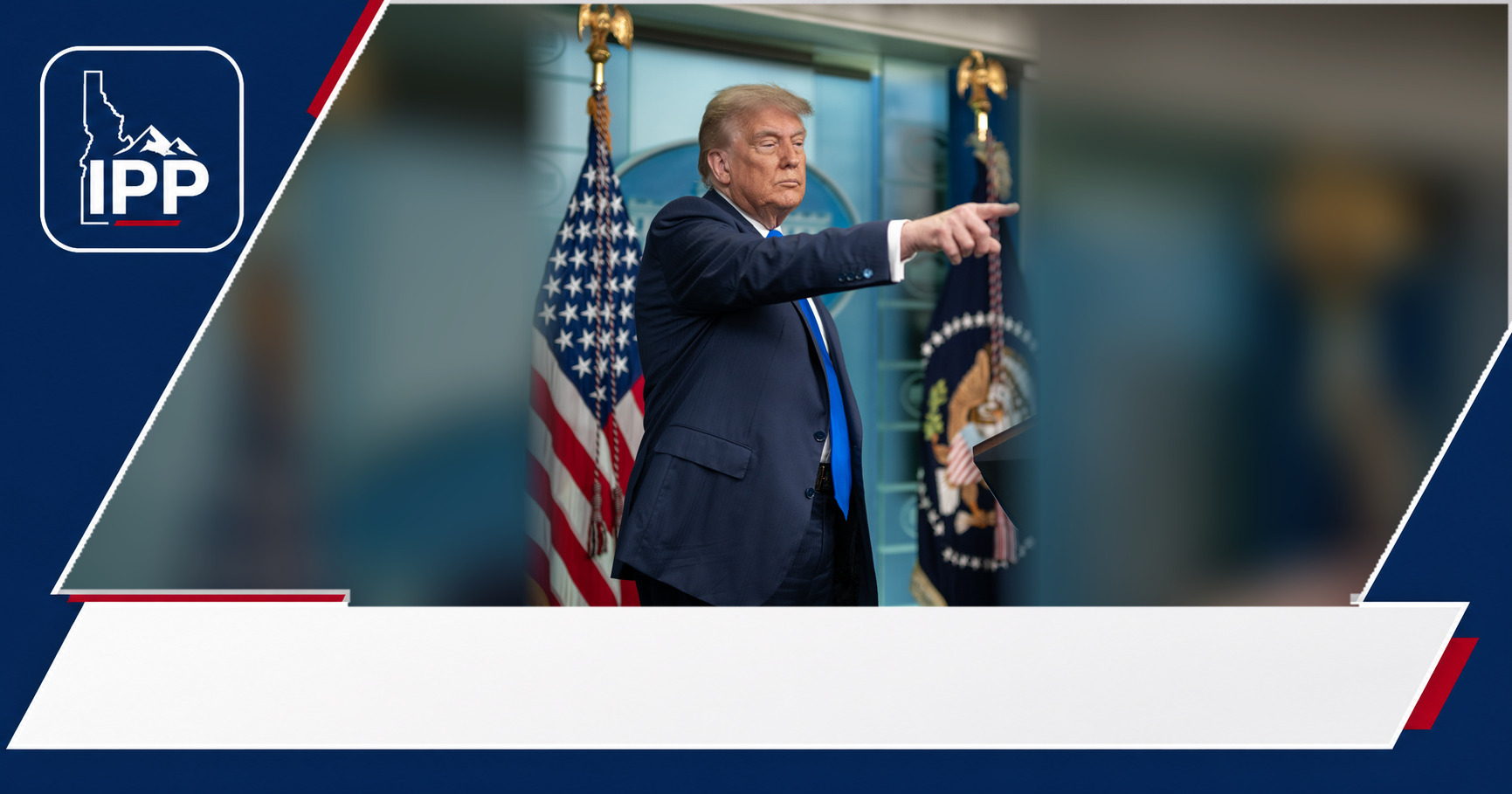 Donald Trump featured editorial graphic