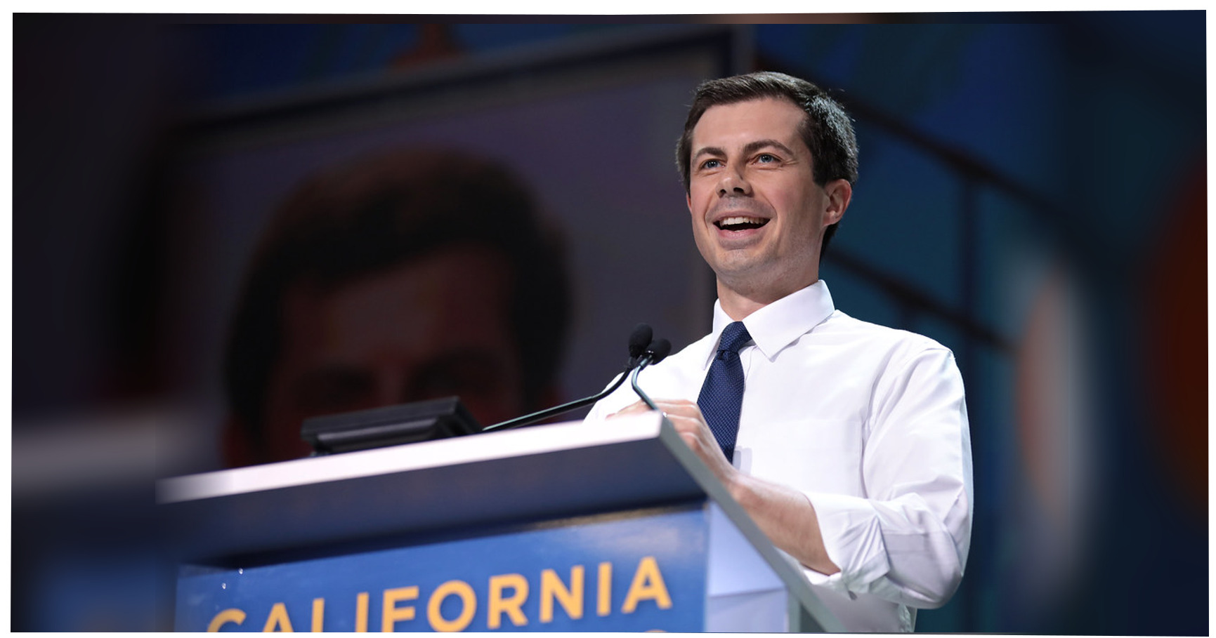 Pete Buttigieg featured editorial graphic