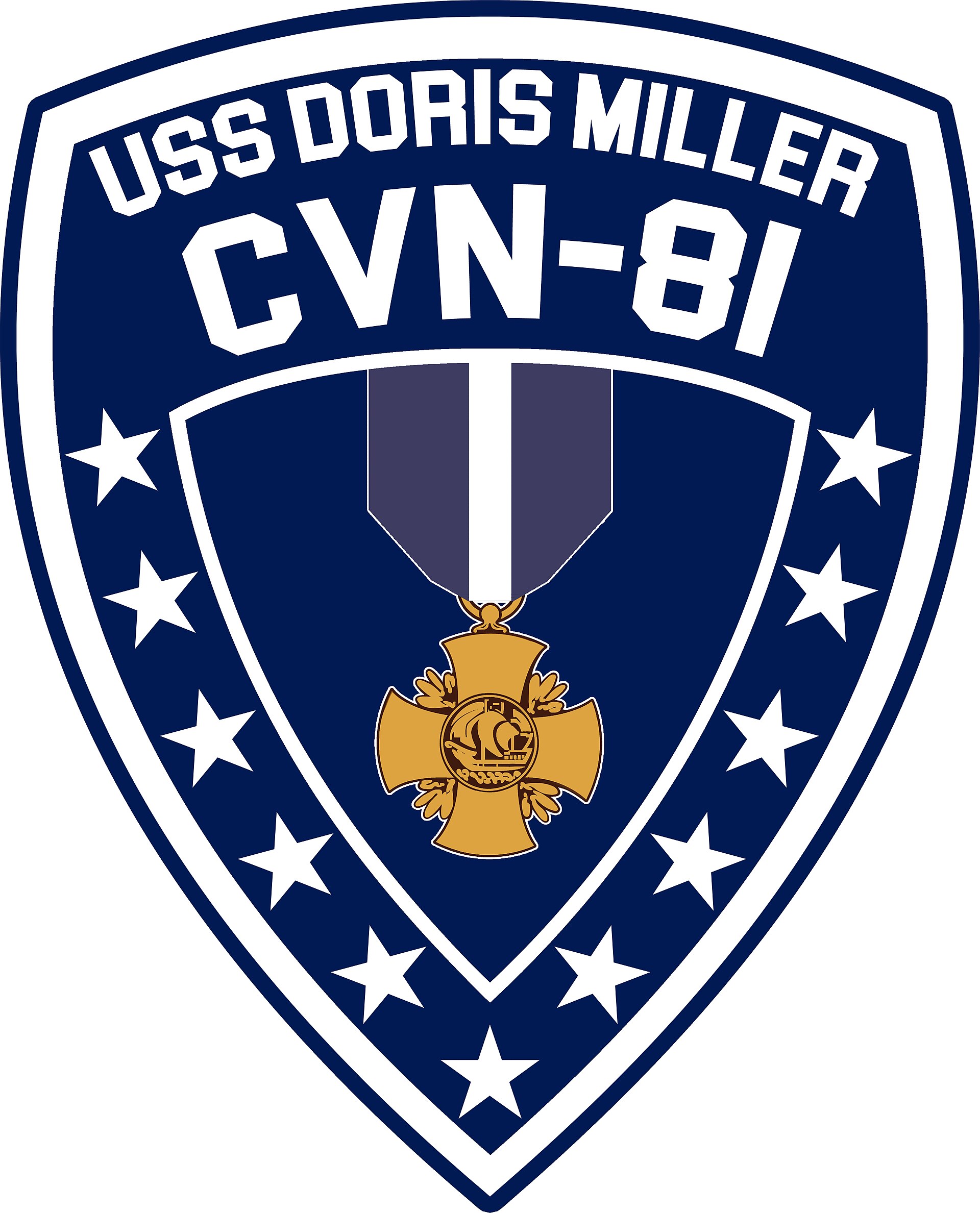 CVN 81 USS DORIS MILLER
